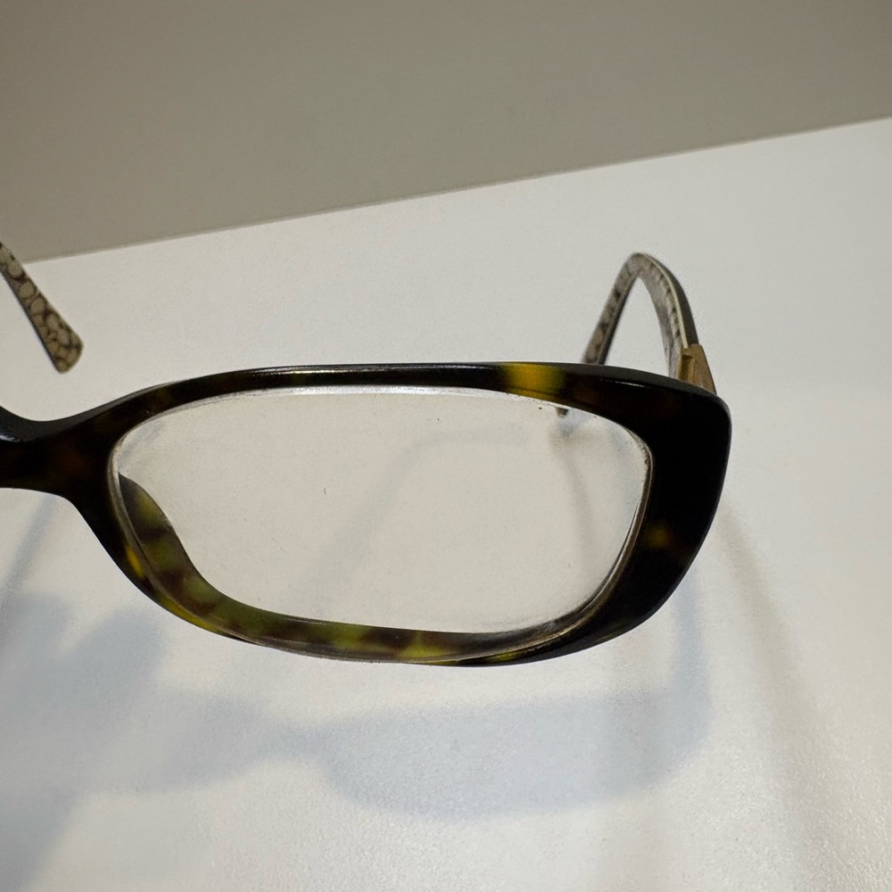 COACH EYEGLASSES HC6063 (Elizabeth) 5262 (Dark Tort Sand SigC) COACH GLASSES - Picture 13 of 16